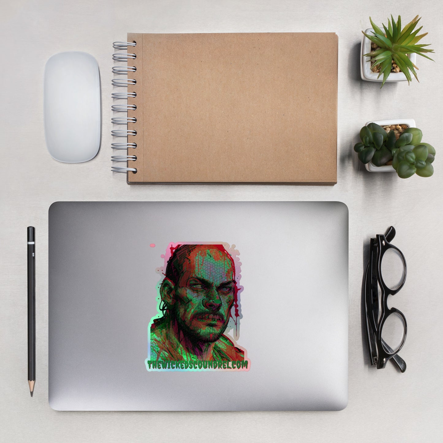 Rhask Holographic stickers