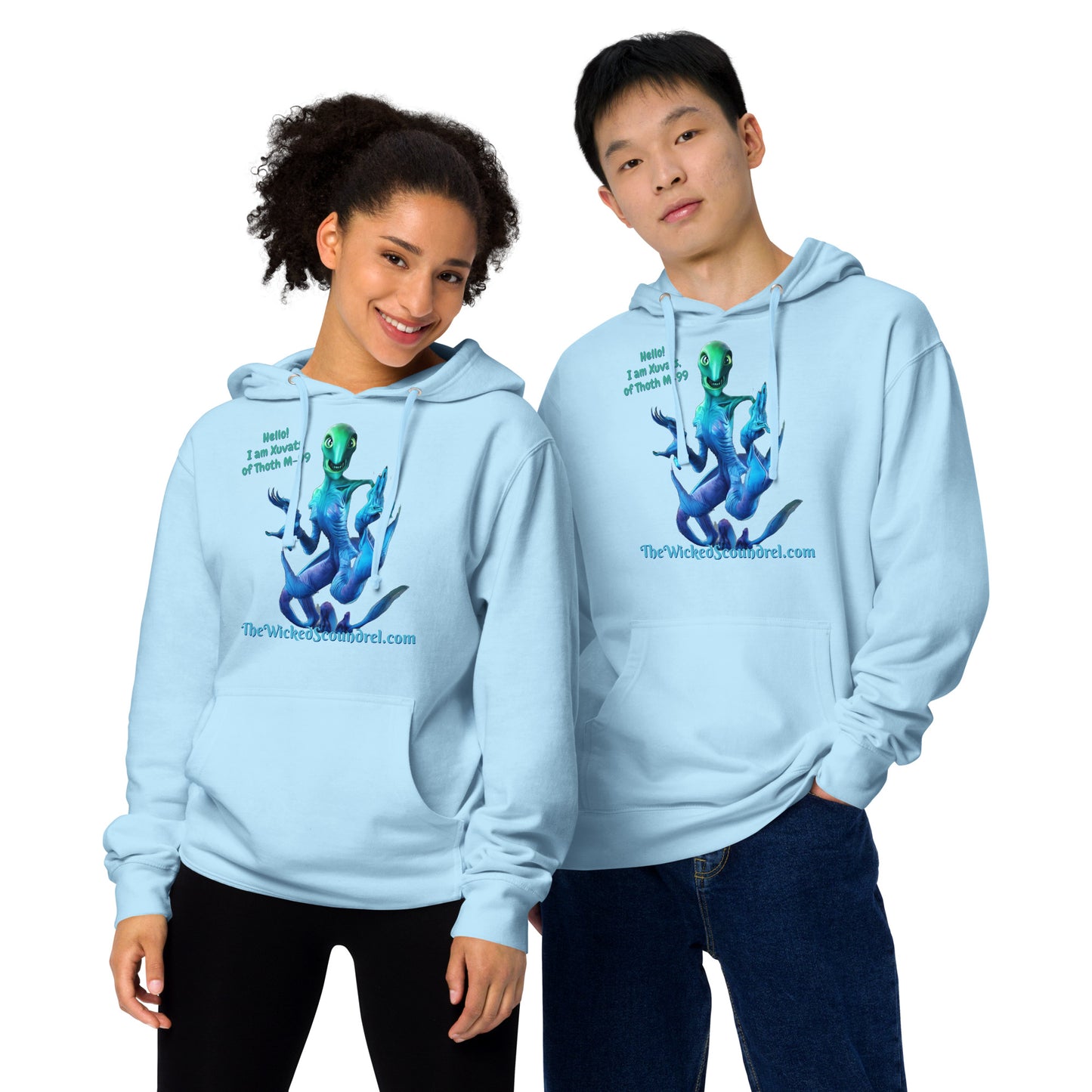 the Hello Hoodie